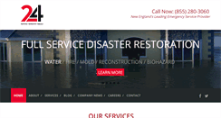 Desktop Screenshot of 24restorene.com